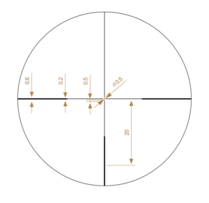 Riton Optics Primal 3-12x56 Illuminated Rifle Scope with RDH Reticle